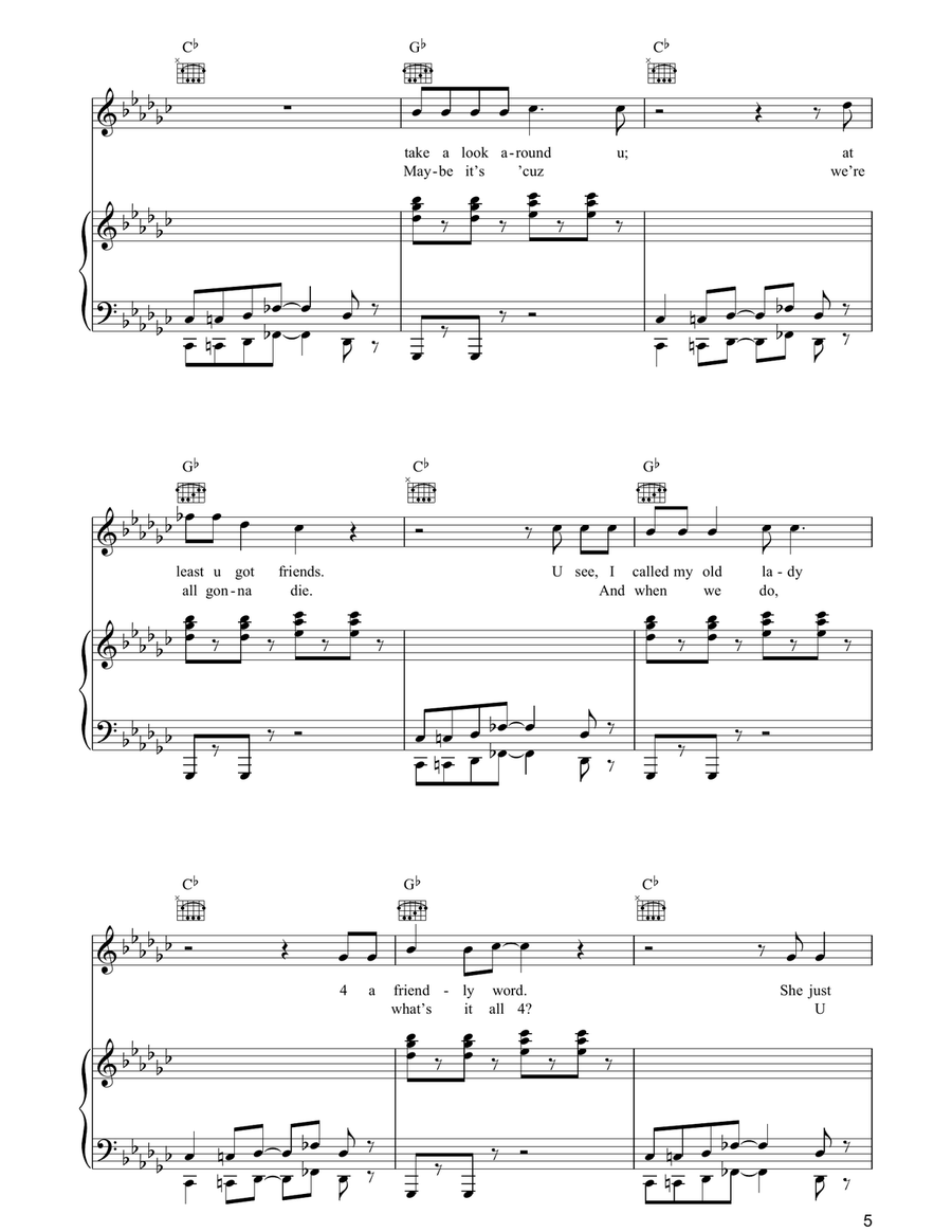 Let's Go Crazy Let's Go Crazy Acoustic Guitar scores gallery preview page 5
