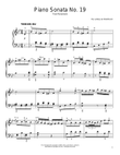 Piano Sonata No. 19, 1st Movement mini preview