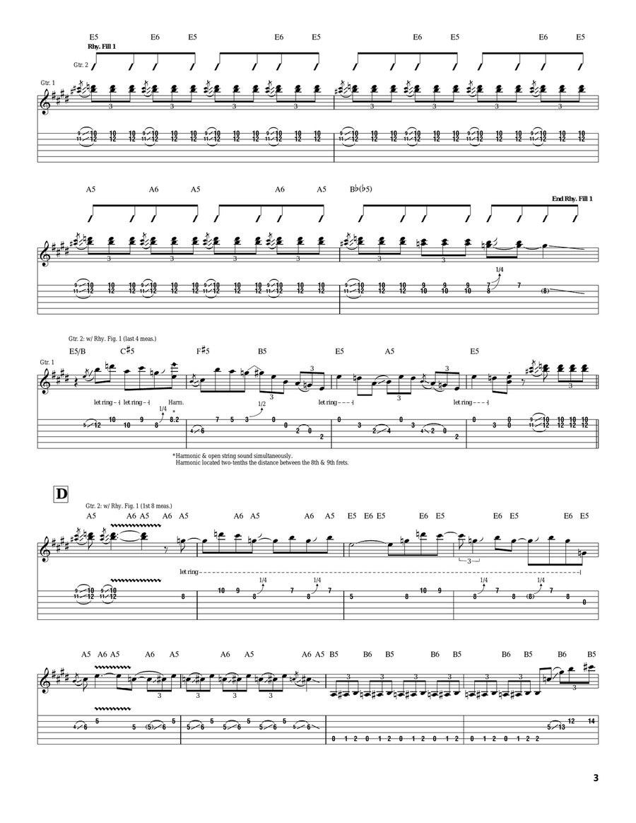 The Stumble The Stumble Acoustic Guitar scores gallery preview page 3