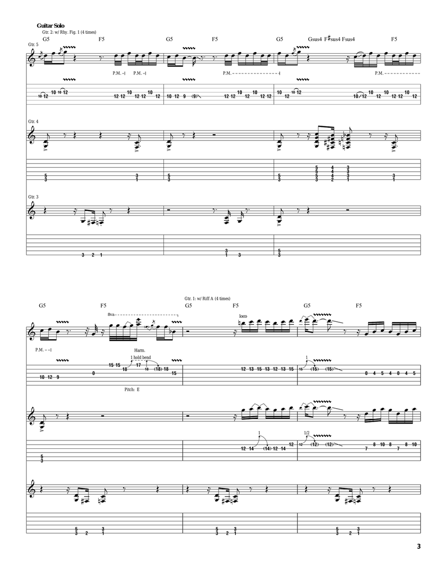Level Level Acoustic Guitar scores gallery preview page 3