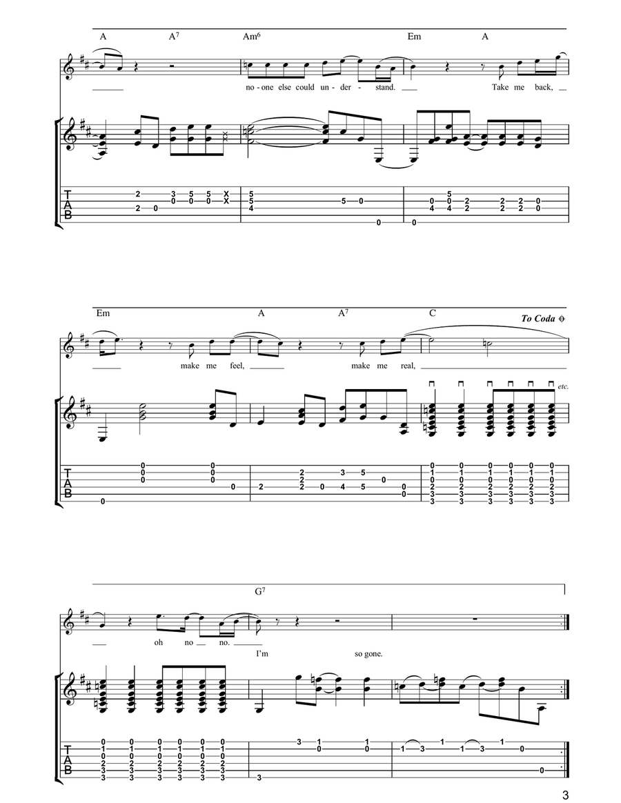 Start All Over Start All Over Acoustic Guitar scores gallery preview page 3