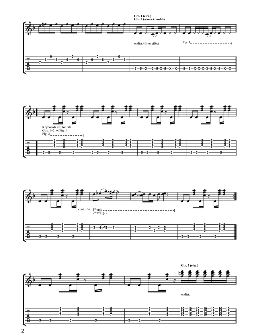 Great Hosannah Great Hosannah Acoustic Guitar scores gallery preview page 2