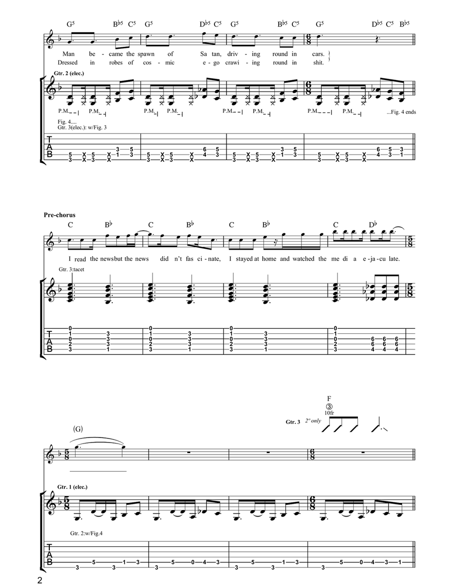 S.O.S. S.O.S. Acoustic Guitar scores gallery preview page 2