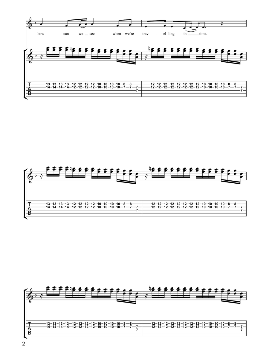 Timeworm Timeworm Acoustic Guitar scores gallery preview page 2