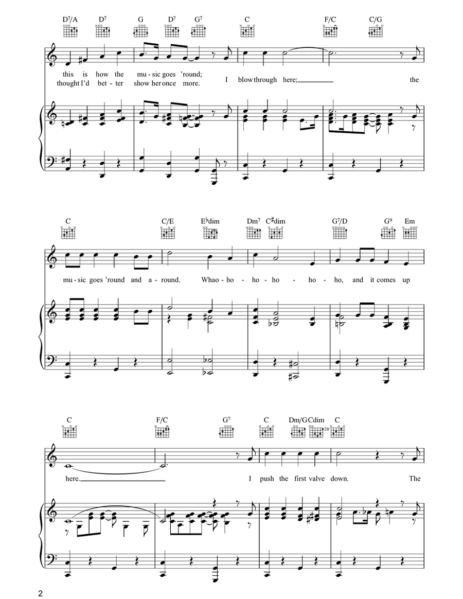 The Music Goes Round And Around Acoustic Guitar scores gallery preview page 2