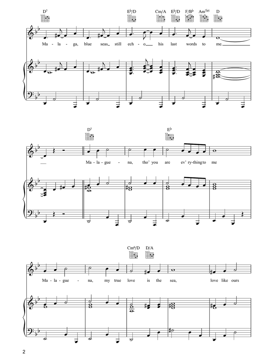 Malaguena Malaguena Acoustic Guitar scores gallery preview page 2