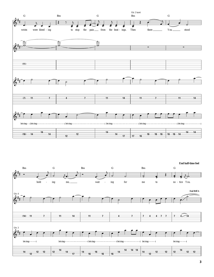 Red Sam Red Sam 3-Part scores gallery preview page 3