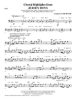 Jersey Boys (Choral Highlights) - Bass
