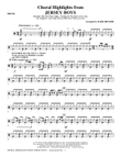 Jersey Boys (Choral Highlights) - Drums