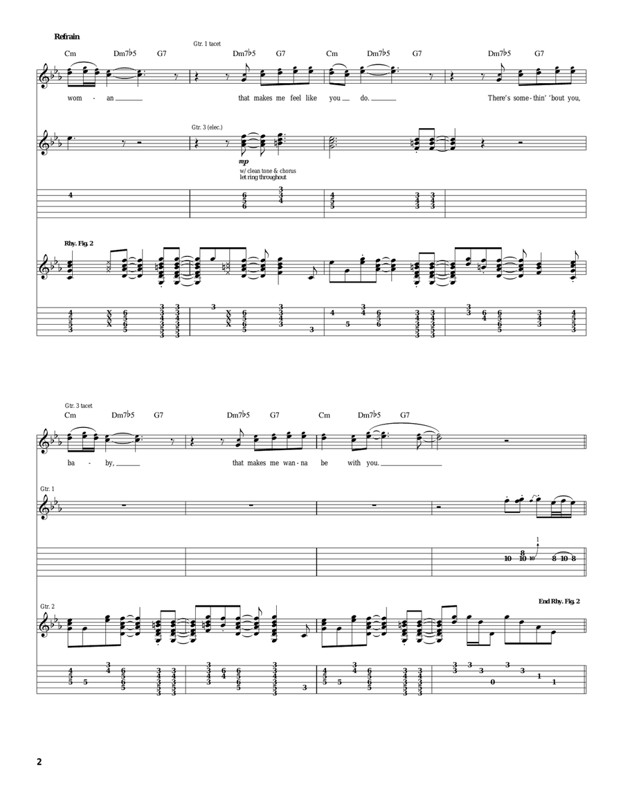 I Never Met A Woman I Never Met A Woman Acoustic Guitar scores gallery preview page 2