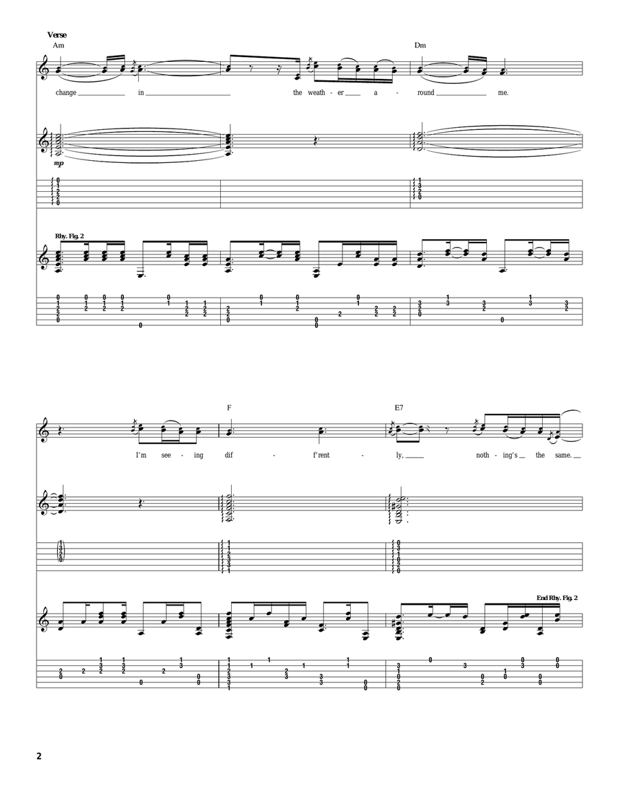 Living My Life Living My Life Acoustic Guitar scores gallery preview page 2