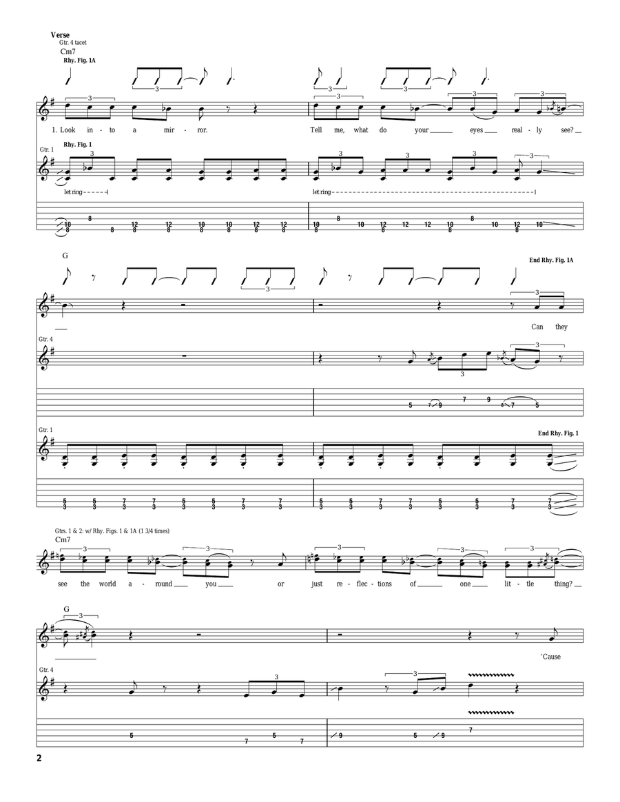 One More Day One More Day Acoustic Guitar scores gallery preview page 2