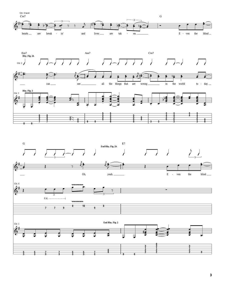 One More Day One More Day Acoustic Guitar scores gallery preview page 3