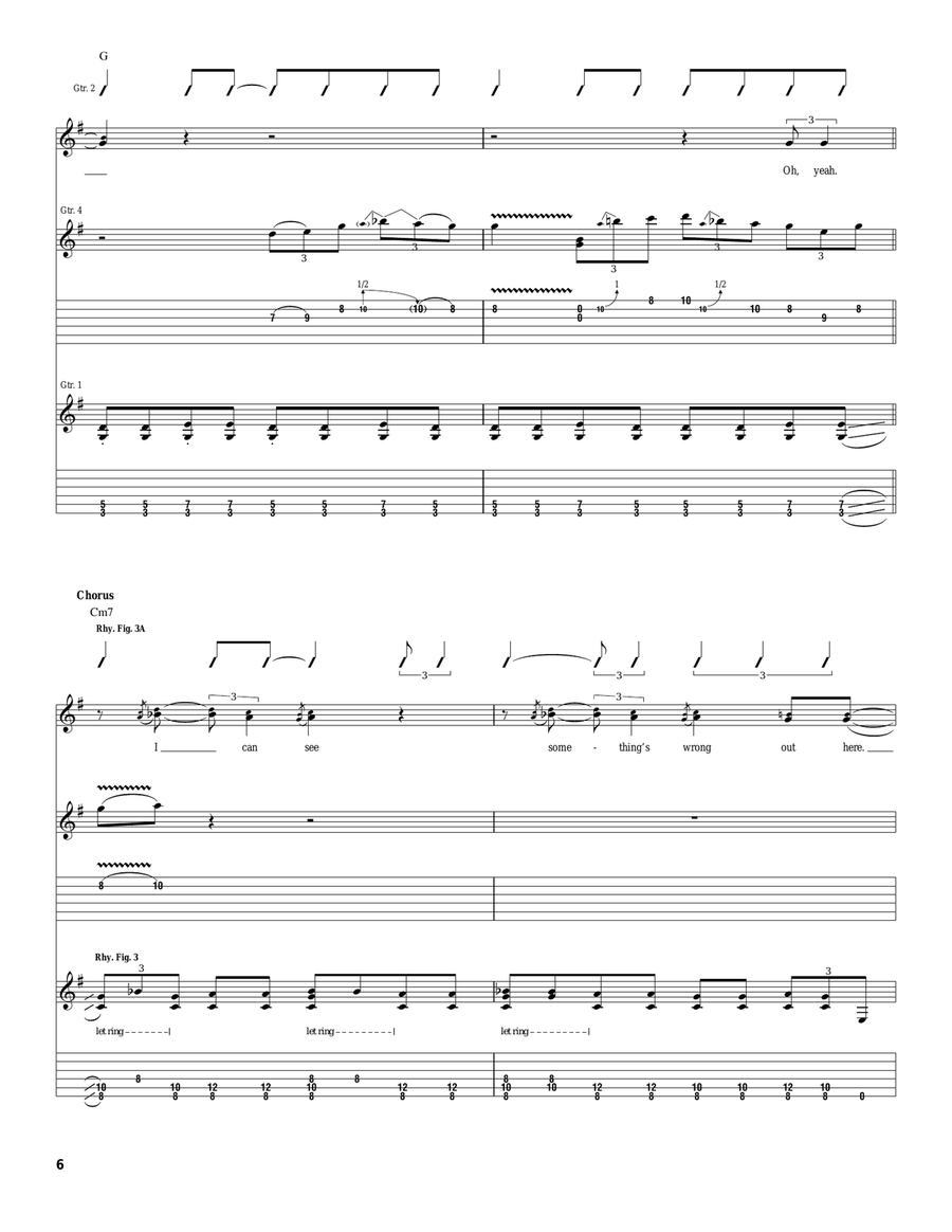 One More Day One More Day Acoustic Guitar scores gallery preview page 6
