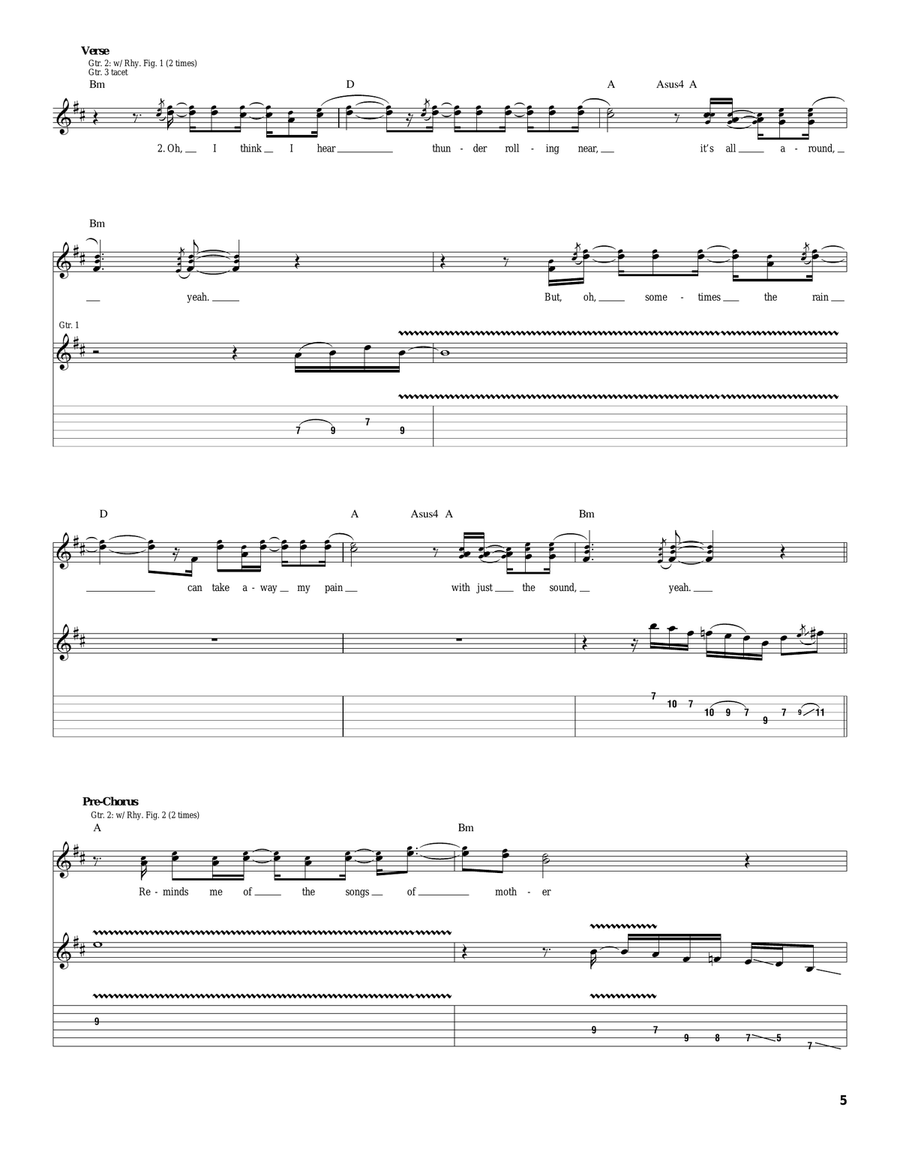 Orale Orale Acoustic Guitar scores gallery preview page 5