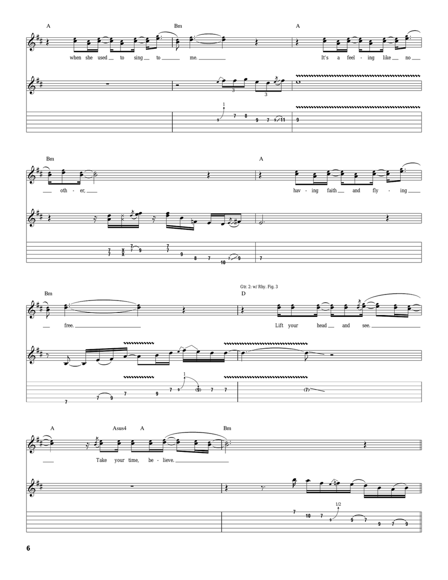Orale Orale Acoustic Guitar scores gallery preview page 6