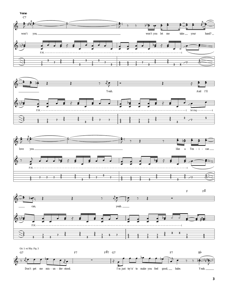 Texican Style Texican Style Acoustic Guitar scores gallery preview page 3