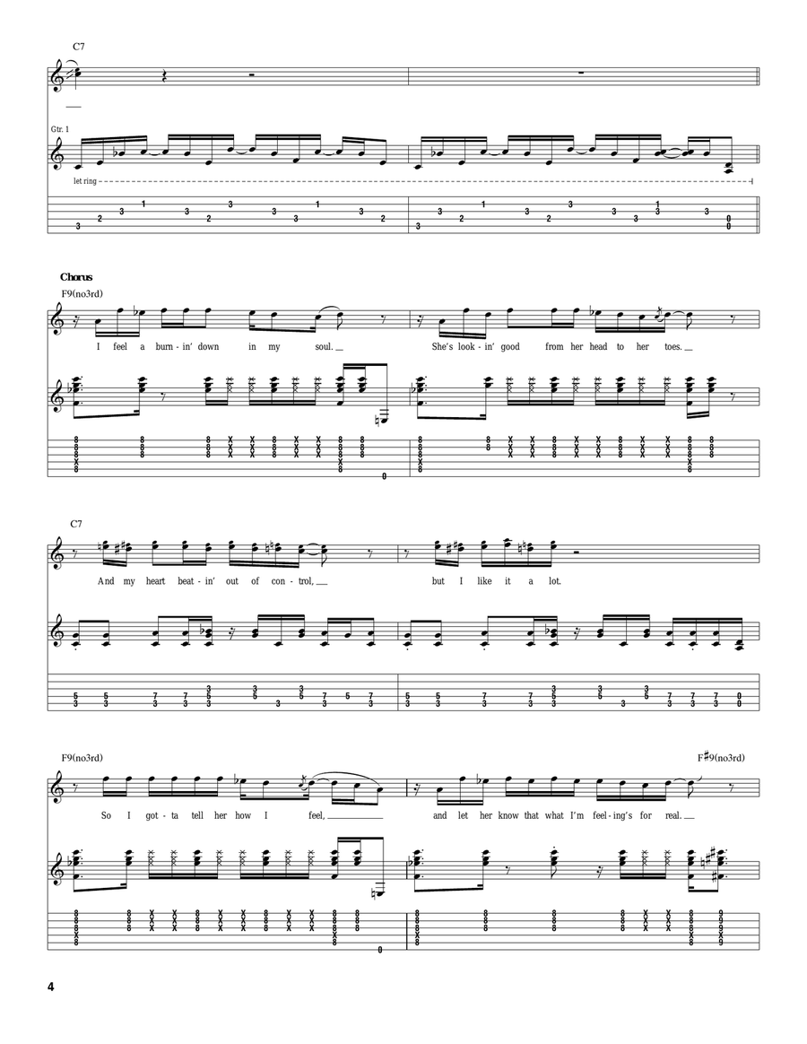Texican Style Texican Style Acoustic Guitar scores gallery preview page 4