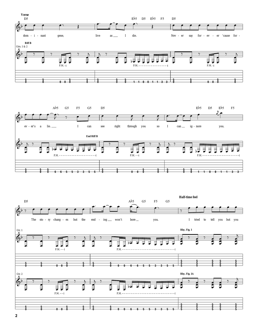 30-30/150 30-30/150 Acoustic Guitar scores gallery preview page 2