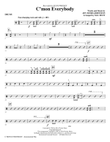 C'mon Everybody - Drums
