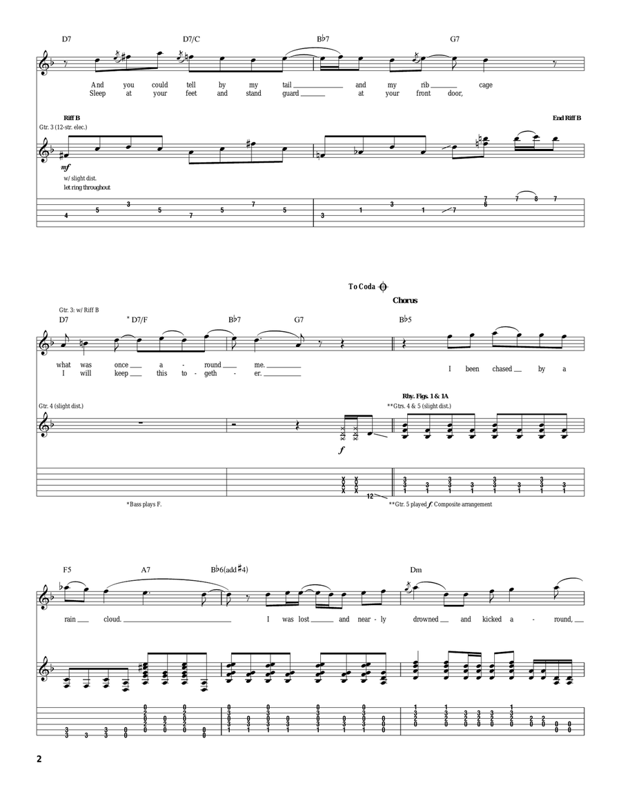 Nothing Left To Say But Goodbye Acoustic Guitar scores gallery preview page 2