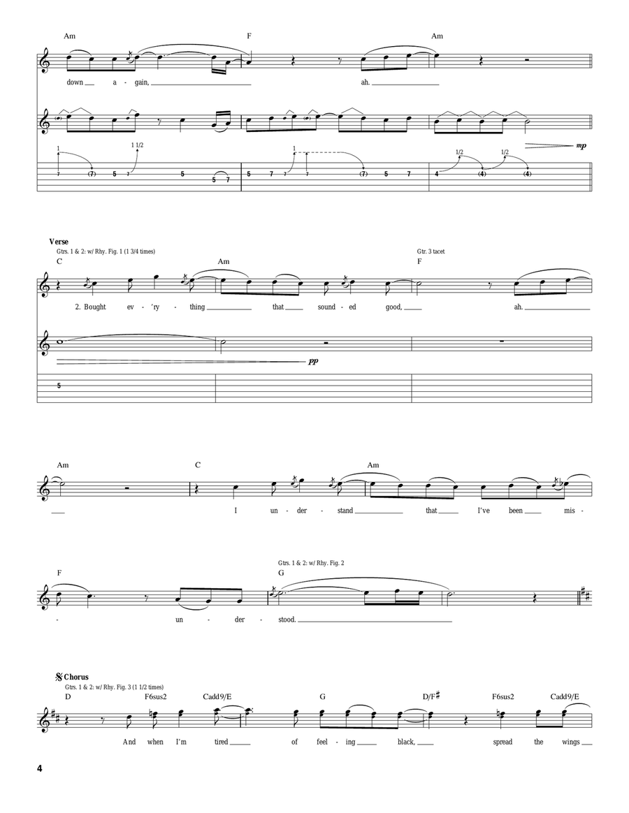 Until We Fall Until We Fall Acoustic Guitar scores gallery preview page 4