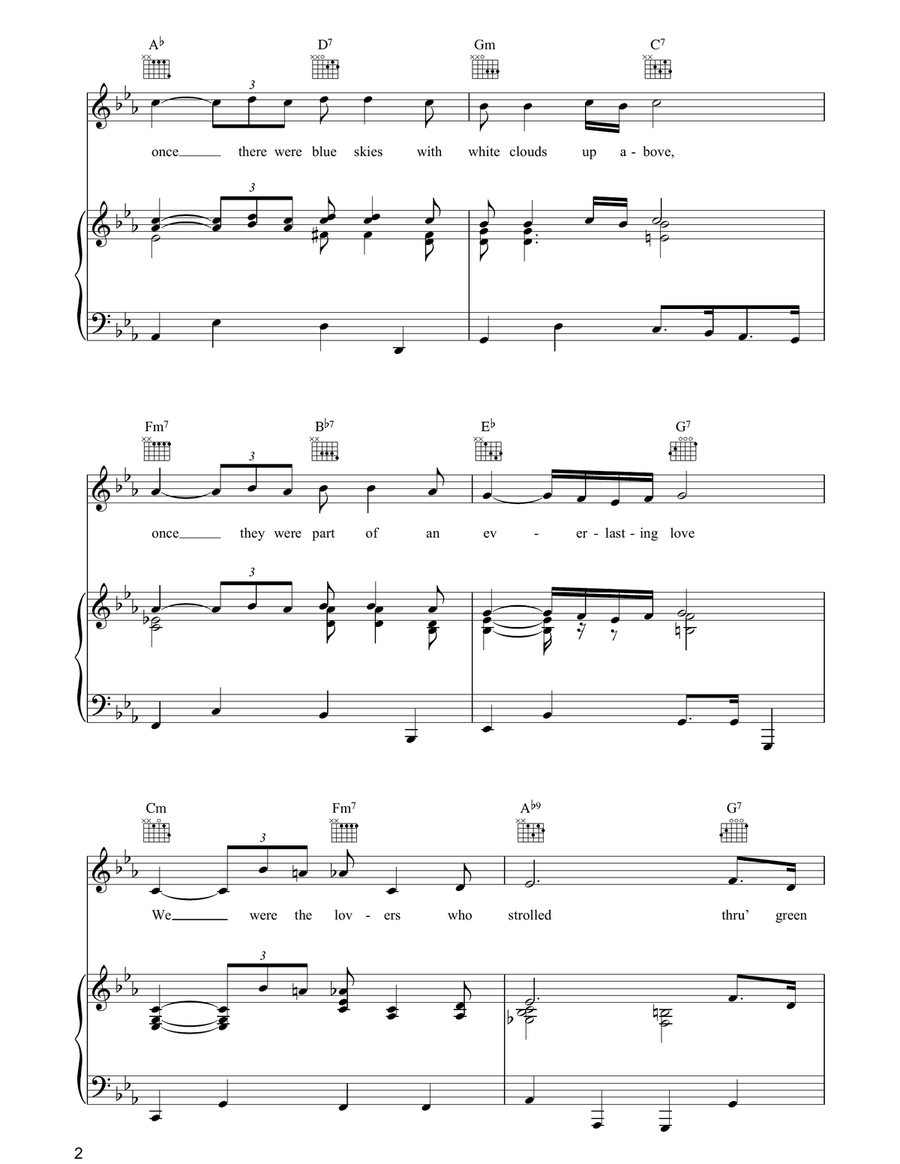 Green Fields Acoustic Guitar scores gallery preview page 2