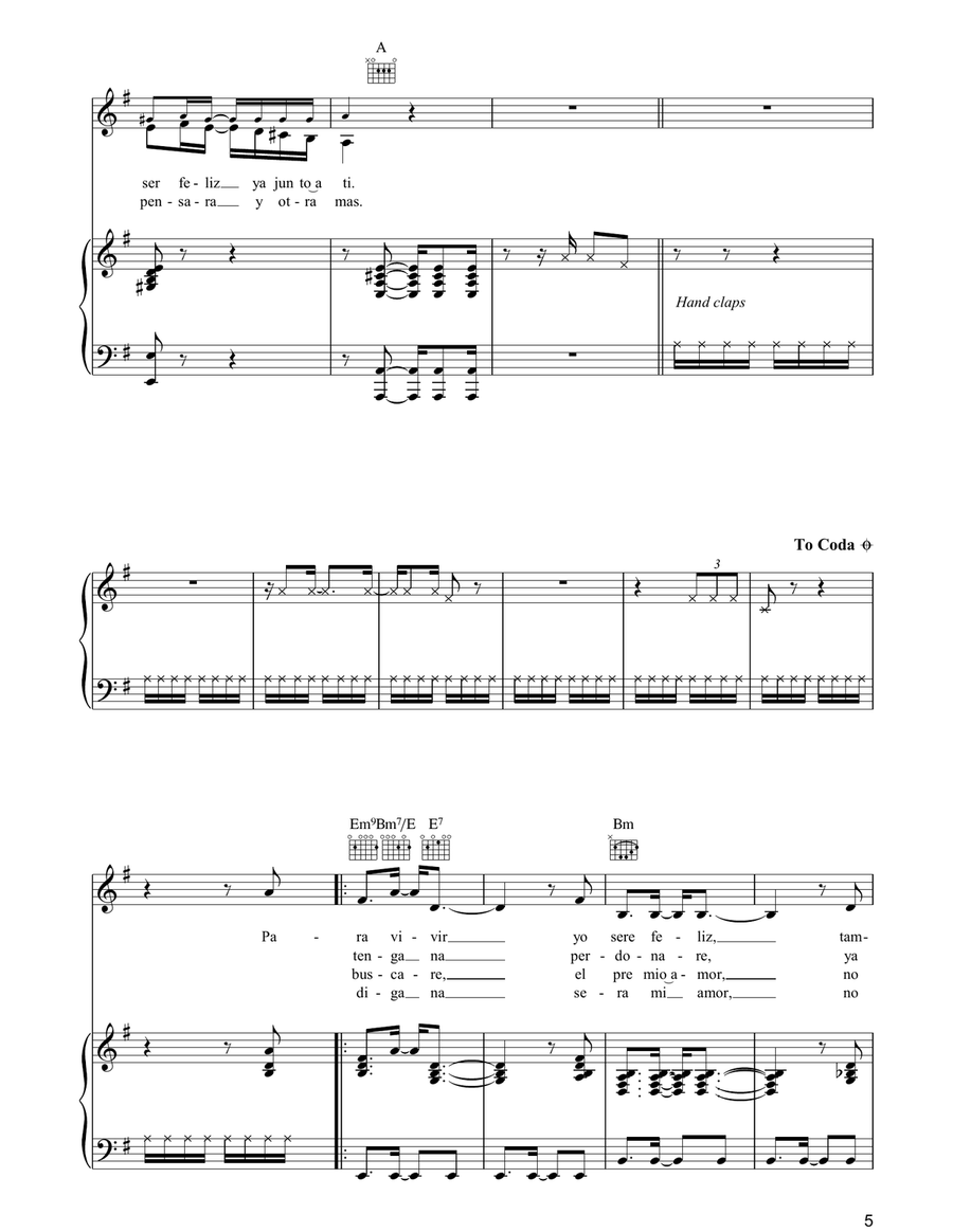 I've Got No Strings (from Pinocchio) Guitar scores gallery preview page 5