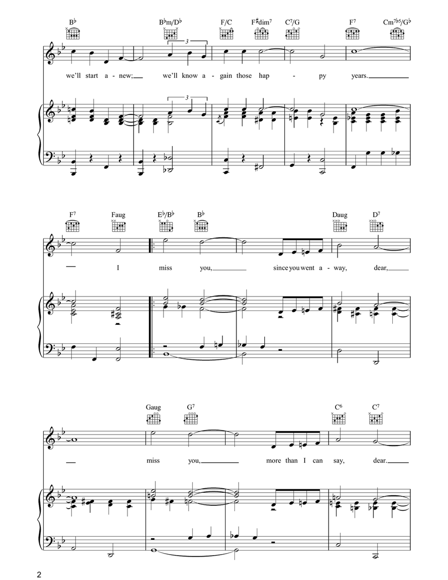 Miss You Acoustic Guitar scores gallery preview page 2