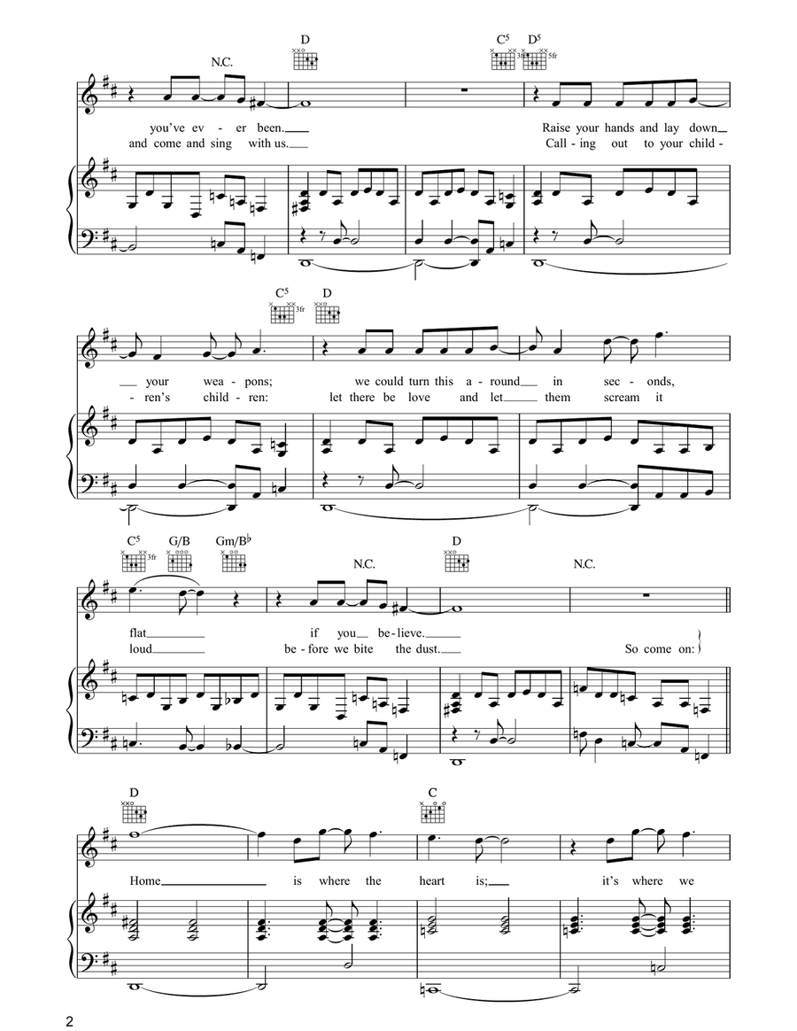 Home Is Where The Heart Is Acoustic Guitar scores gallery preview page 2