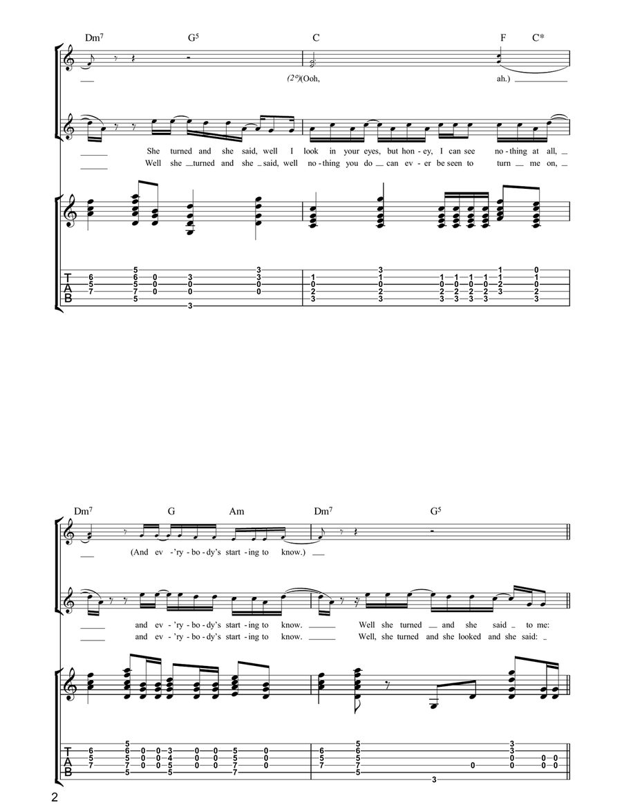 Don't Give Up The Fight Don't Give Up The Fight Acoustic Guitar scores gallery preview page 2