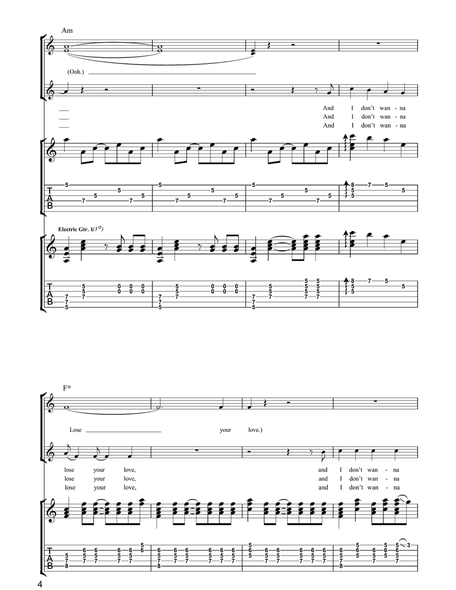 Long Legs Long Legs Acoustic Guitar scores gallery preview page 4