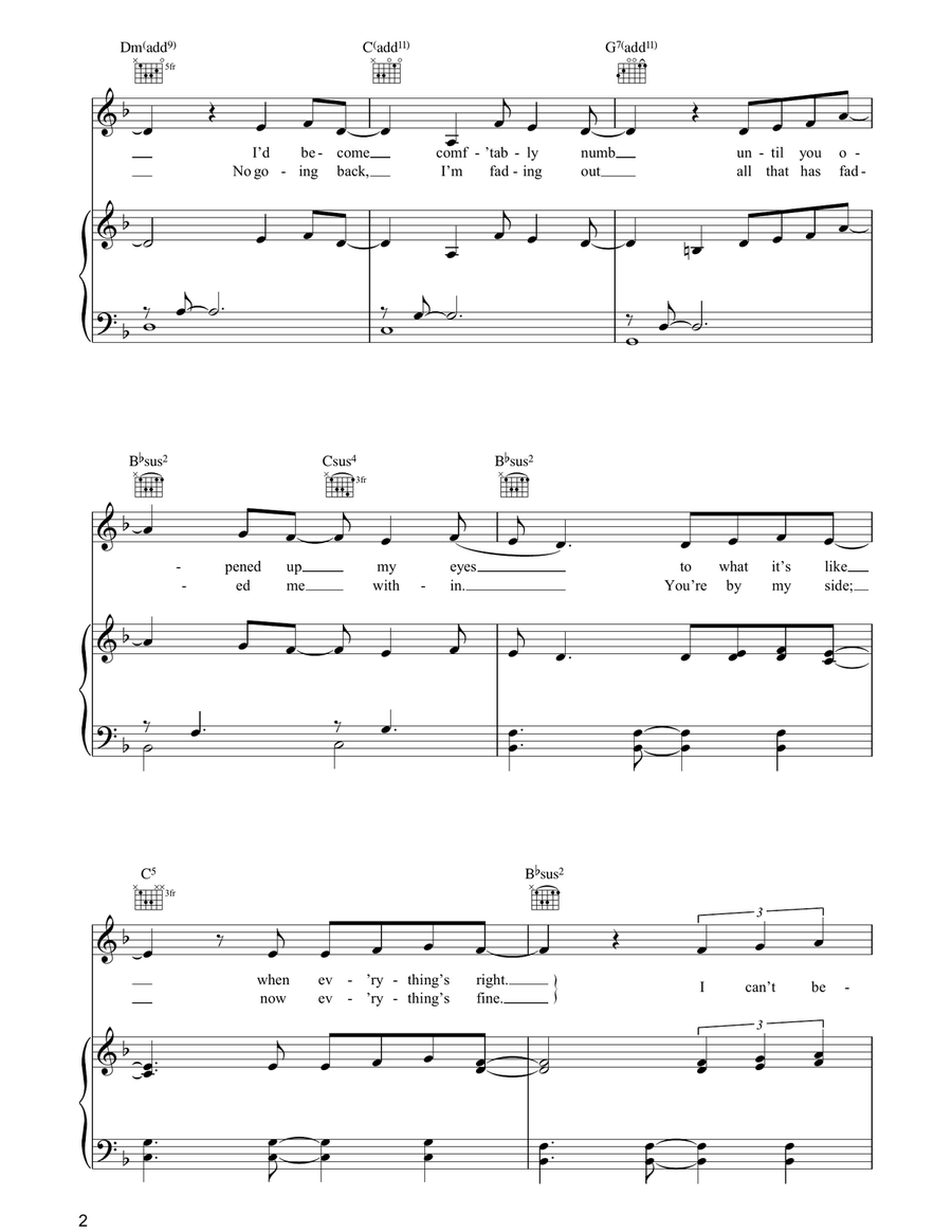 You Found Me You Found Me Acoustic Guitar scores gallery preview page 2