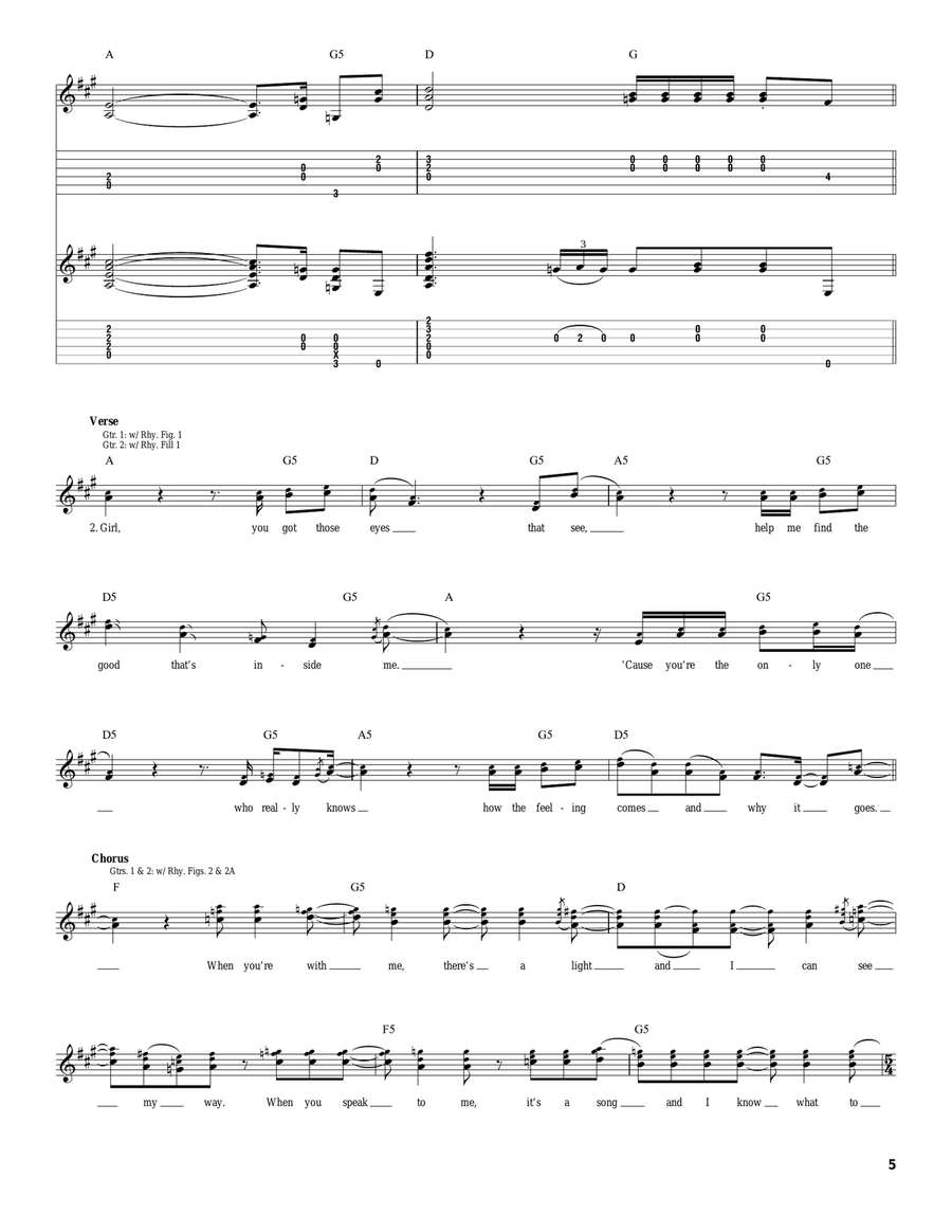 Hands Hands Acoustic Guitar scores gallery preview page 5
