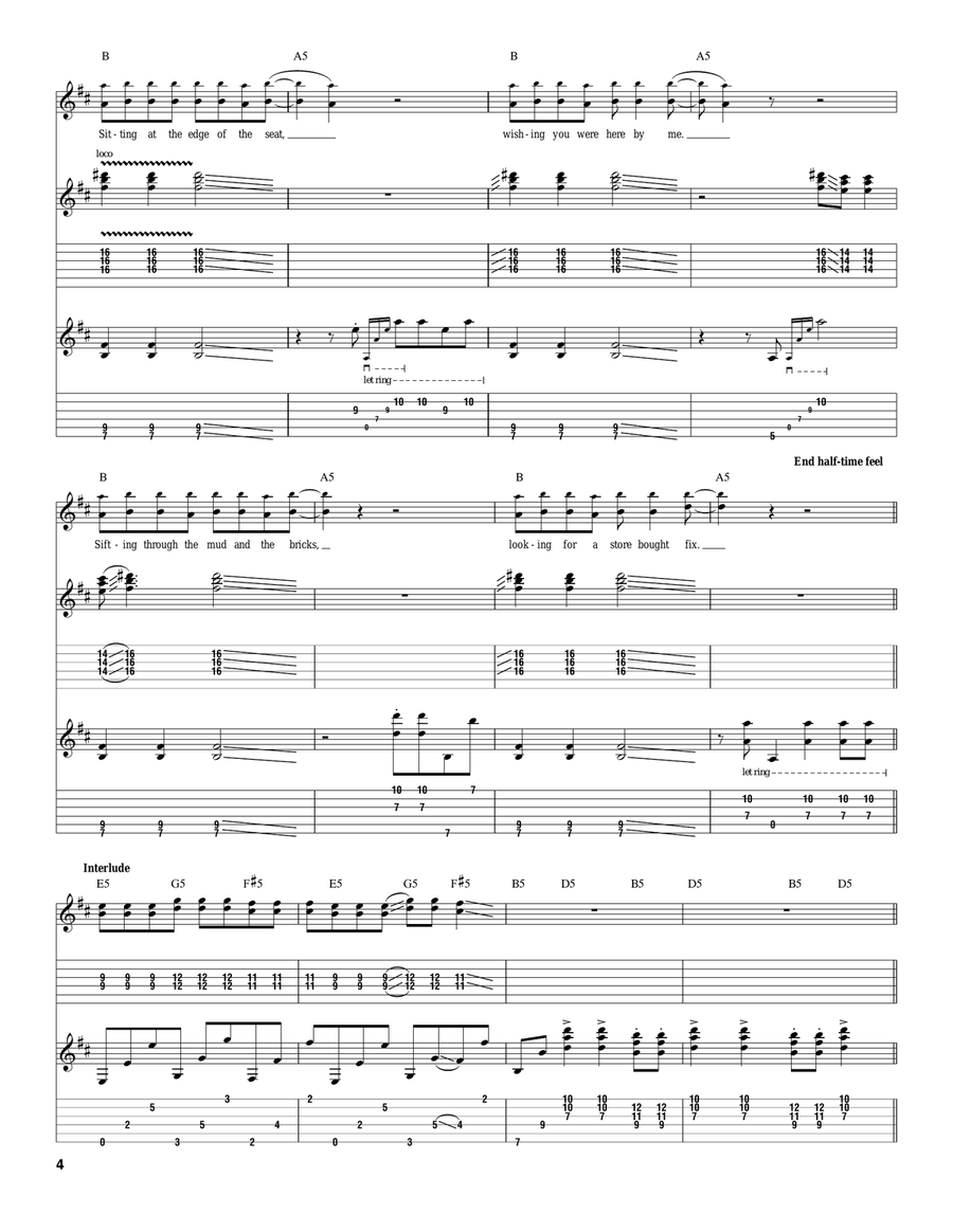 Store Bought Bones Store Bought Bones Acoustic Guitar scores gallery preview page 4