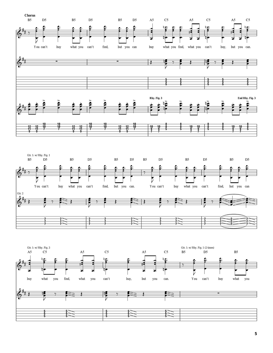Store Bought Bones Store Bought Bones Acoustic Guitar scores gallery preview page 5