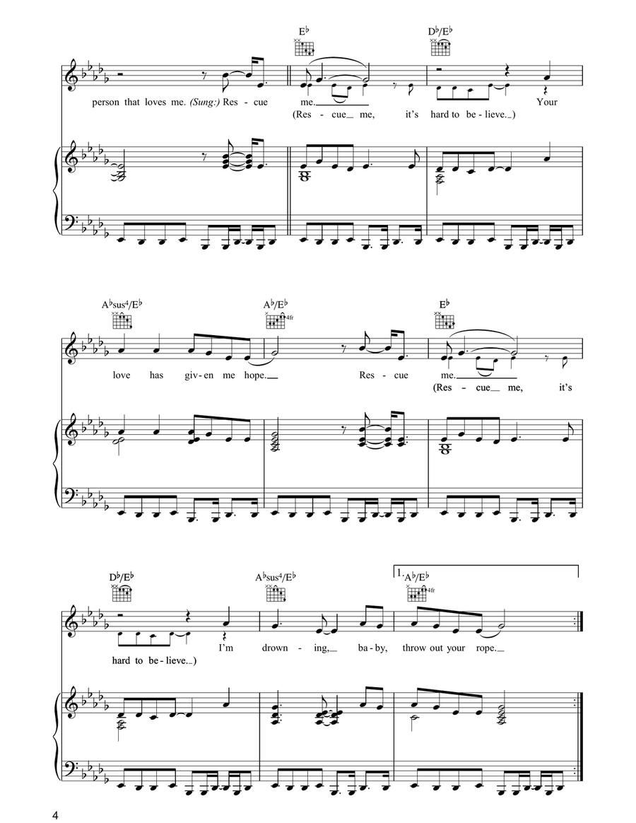 Rescue Me Rescue Me Acoustic Guitar scores gallery preview page 4