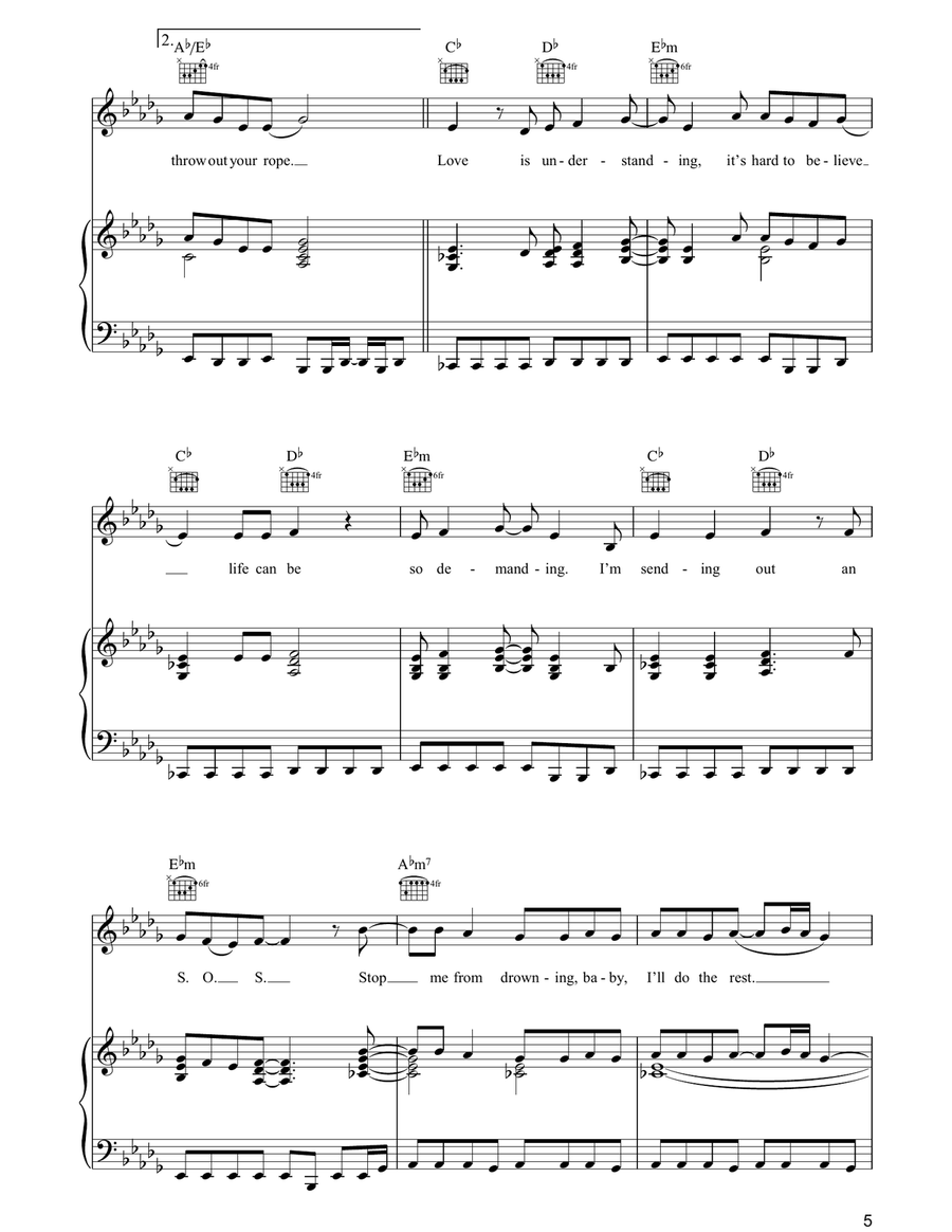 Rescue Me Rescue Me Acoustic Guitar scores gallery preview page 5