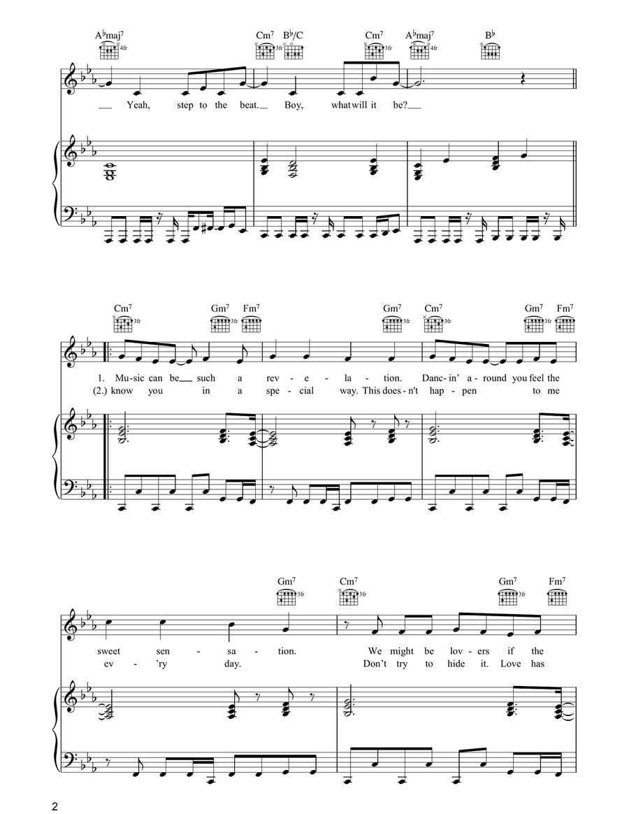 Into The Groove Acoustic Guitar scores gallery preview page 2