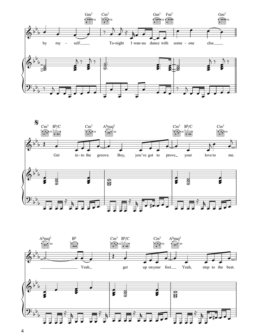 Into The Groove Acoustic Guitar scores gallery preview page 4