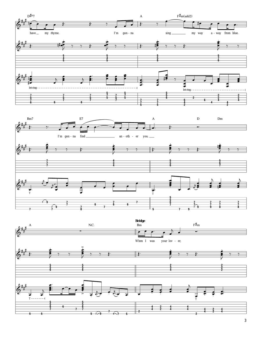 I'm Gonna Find Another You Acoustic Guitar scores gallery preview page 3