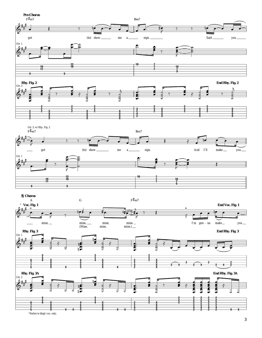 Make You Mine Make You Mine Acoustic Guitar scores gallery preview page 3
