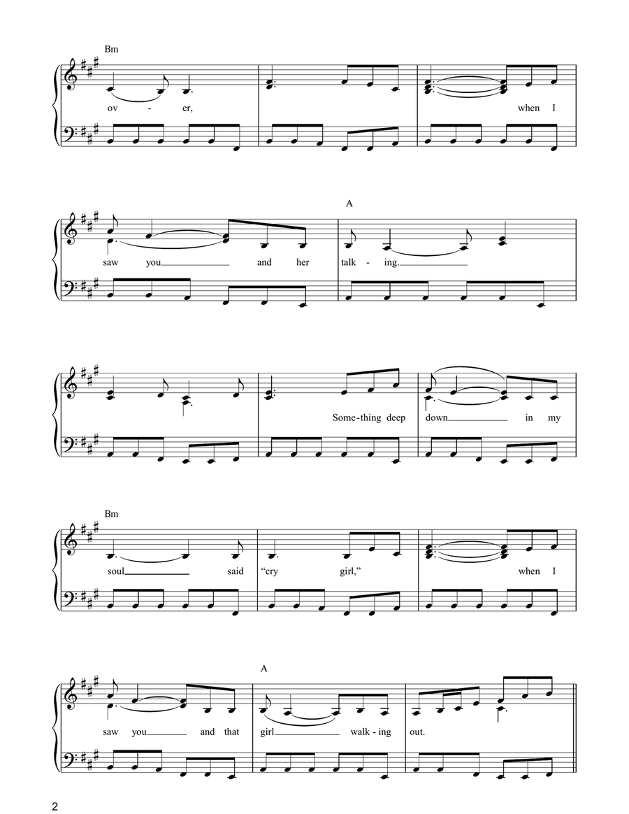 I'd Rather Go Blind I'd Rather Go Blind Piano, Vocal, Guitar scores gallery preview page 2