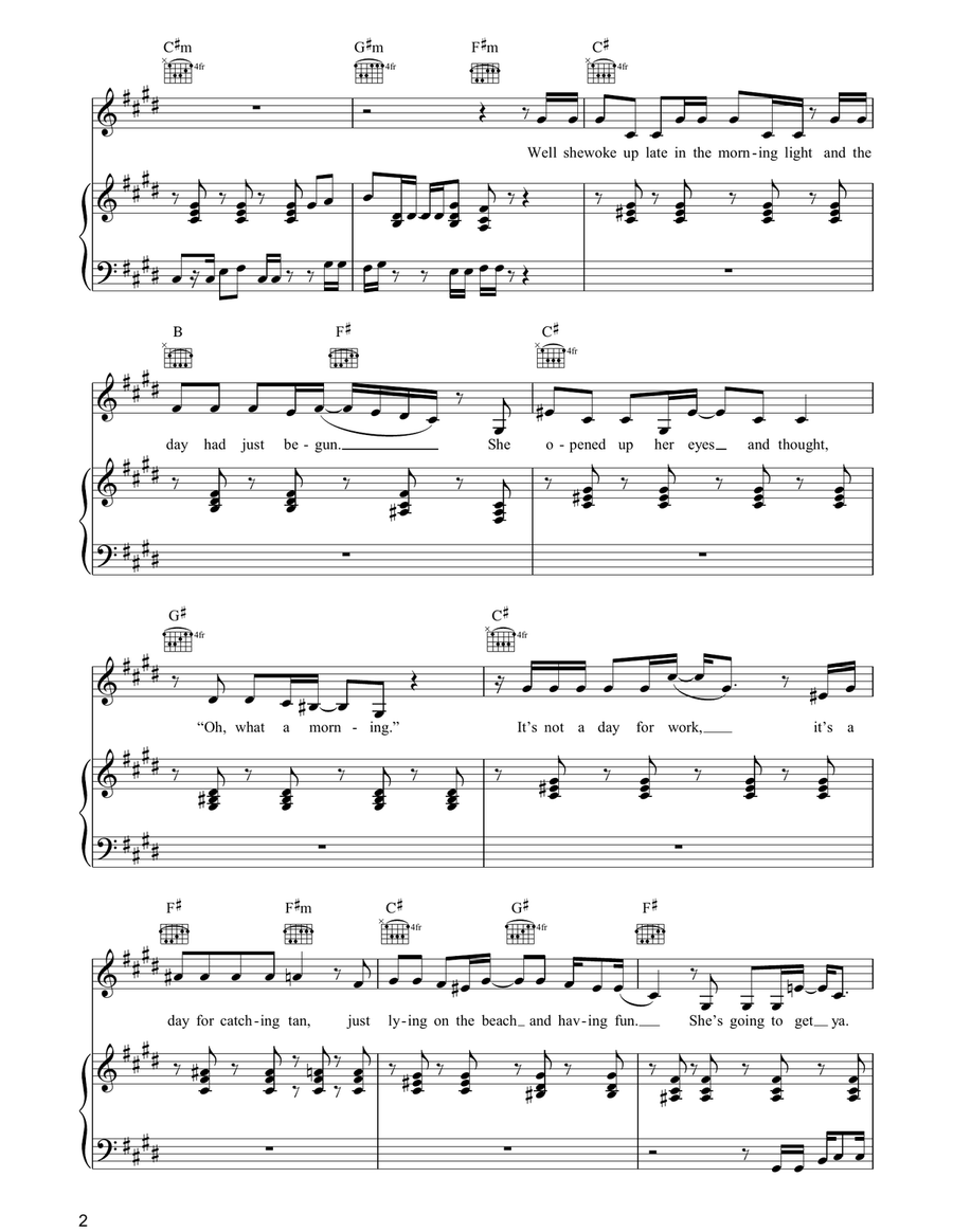 All That She Wants Acoustic Guitar scores gallery preview page 2