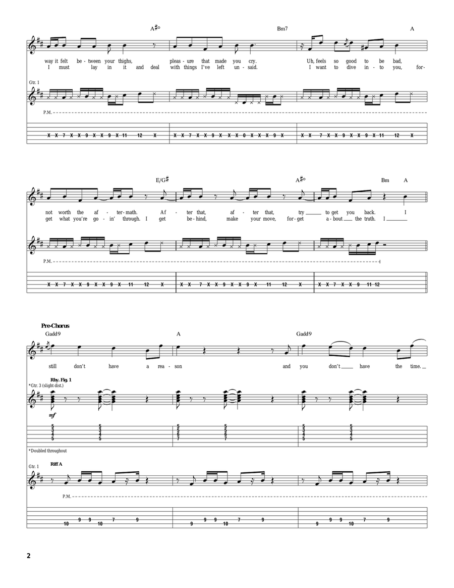 Makes Me Wonder Makes Me Wonder Acoustic Guitar scores gallery preview page 2