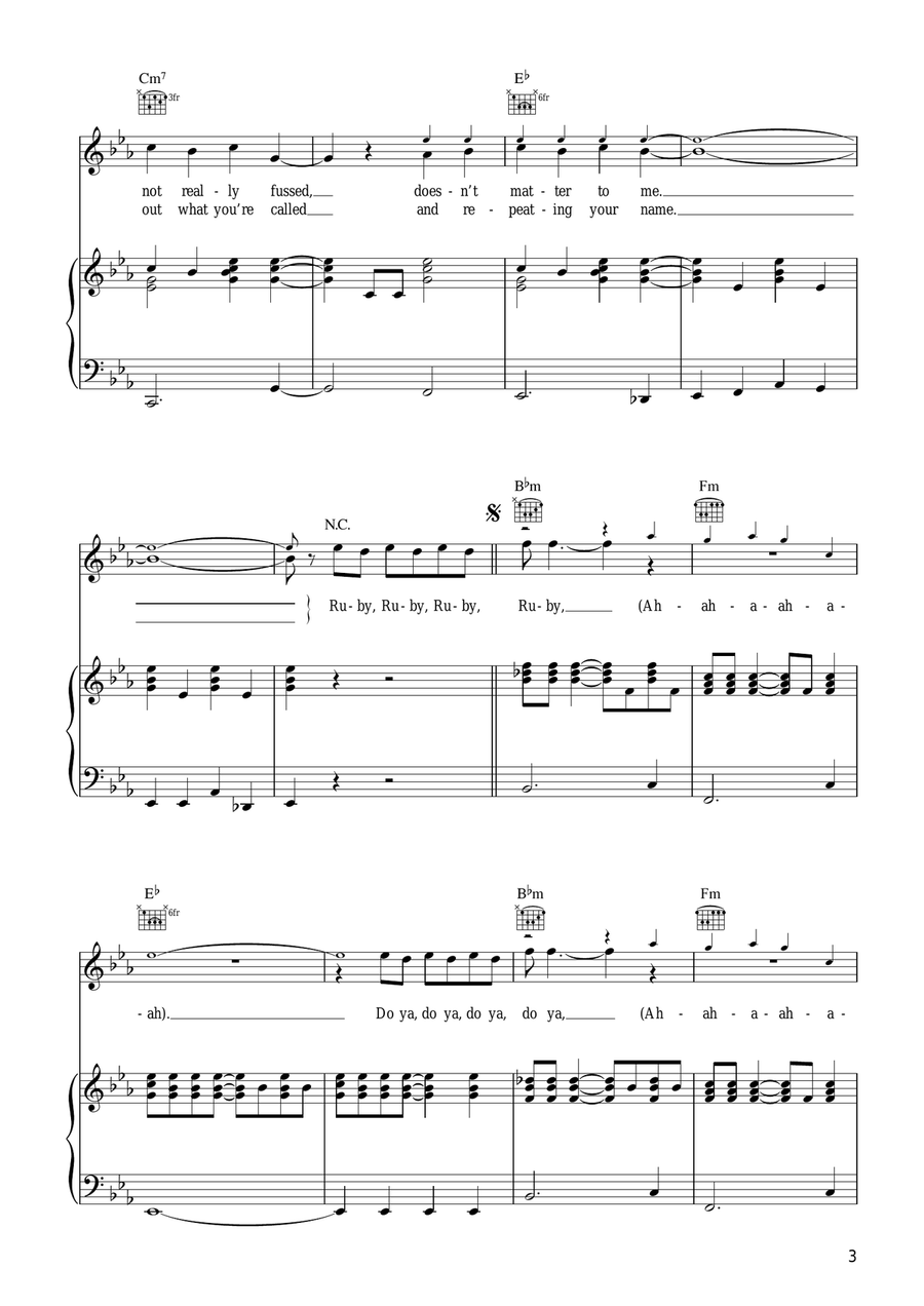 Ruby Guitar scores gallery preview page 3