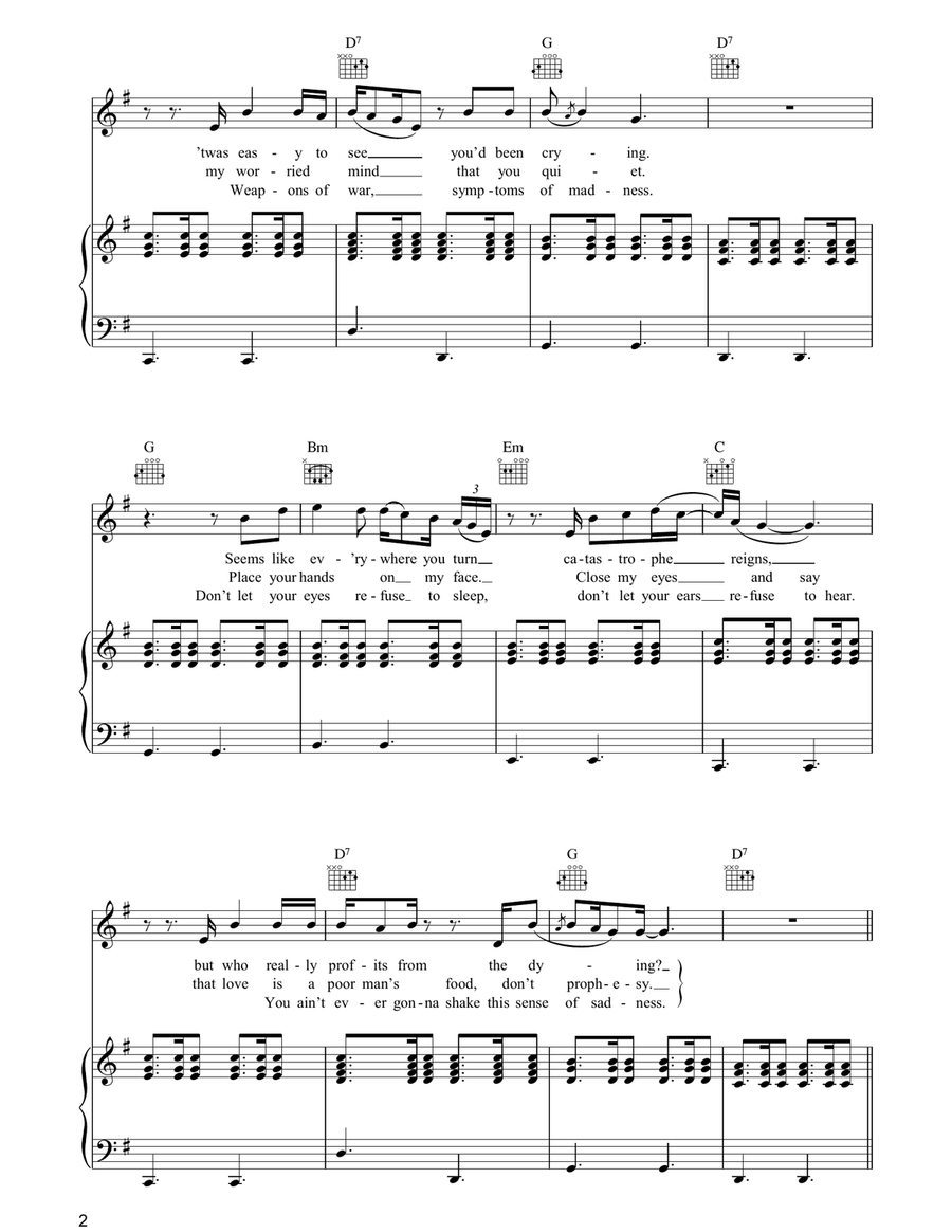 Hold You In My Arms Hold You In My Arms Acoustic Guitar scores gallery preview page 2