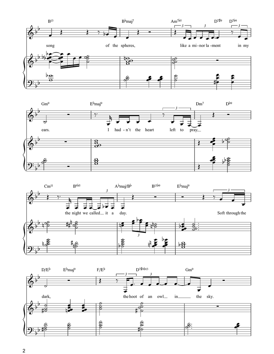 The Night We Called It A Day Guitar scores gallery preview page 2