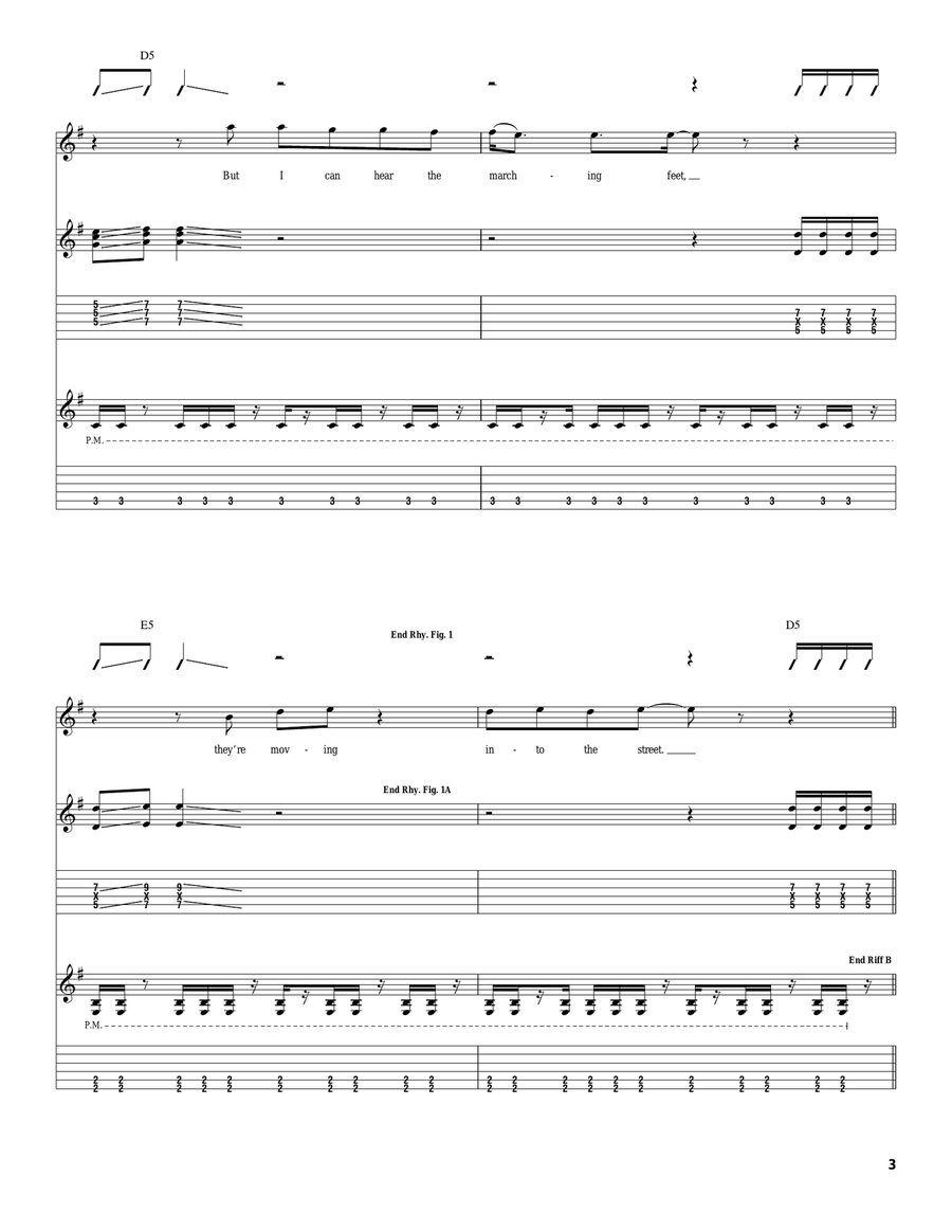 Land Of Confusion Land Of Confusion Acoustic Guitar scores gallery preview page 3