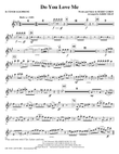 Do You Love Me - Bb Tenor Saxophone
